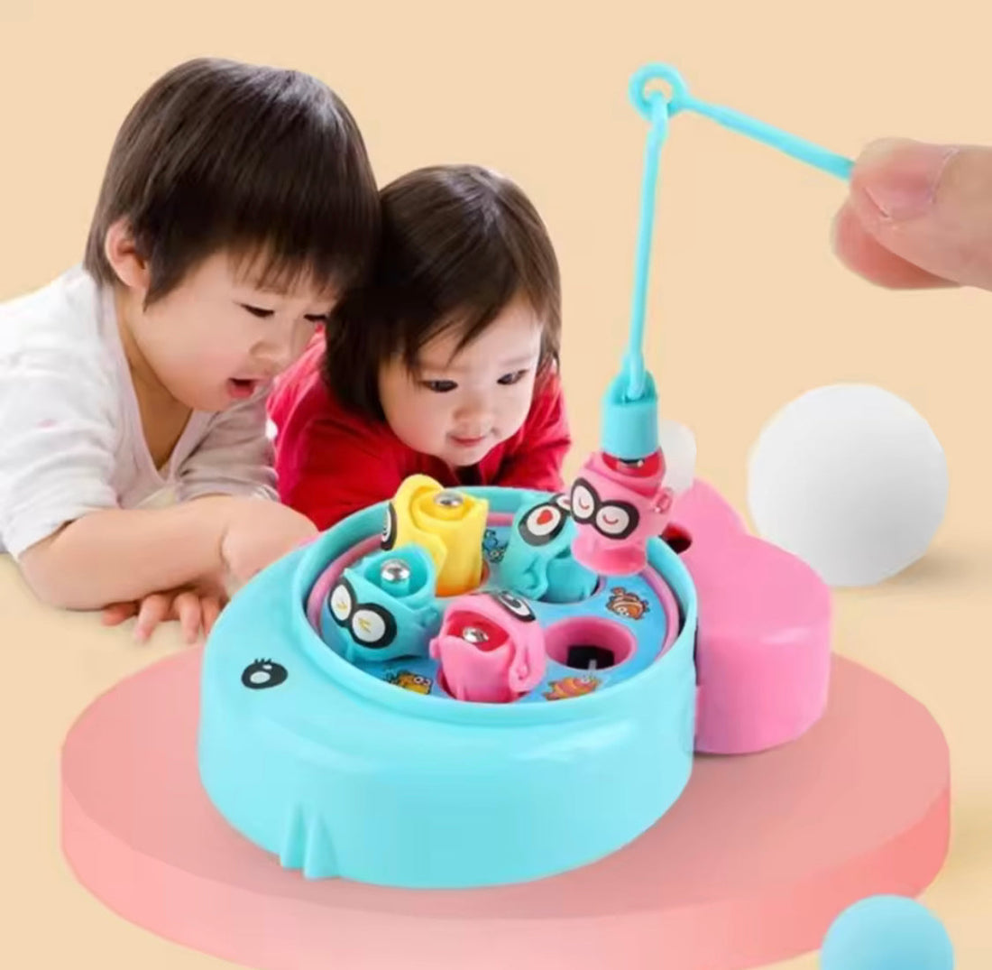 Kids Magnetic Fishing Toy, Cute Kids Fish Catching Game, Interactive Toddler Toy