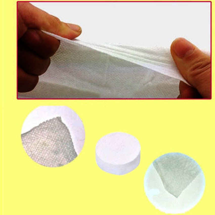 Compressed Towel Tissue Tablets