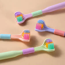 3 Side Teeth Brush | Triple-Sided Toothbrush for Fast, Deep Cleaning | Soft Bristles for Kids & Adults